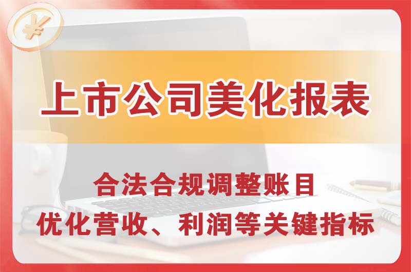 陆河上市公司美化报表