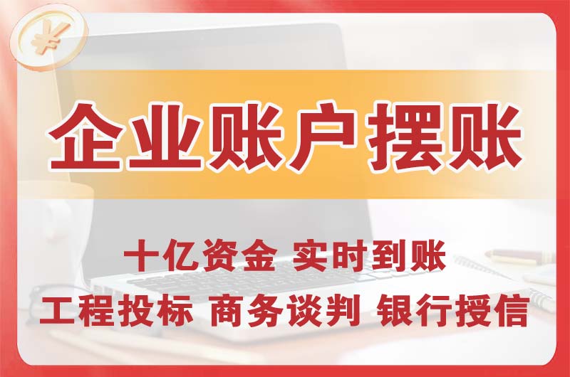 陆河企业账户摆账