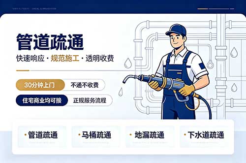 陆河管道疏通
