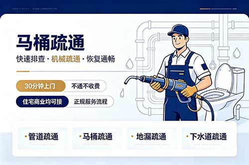 陆河马桶疏通